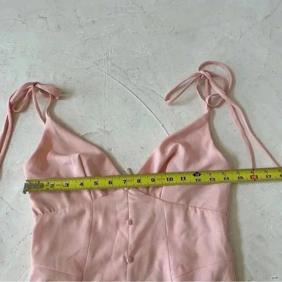 HOUSE OF CB 'Cornelia' Blush Mini Sundress Size S NWOT - Picture 9 of 13